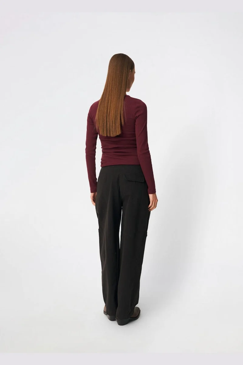 ModströM - Igormd Ls T-Shirt 59323 - 1447 - Windsor Wine