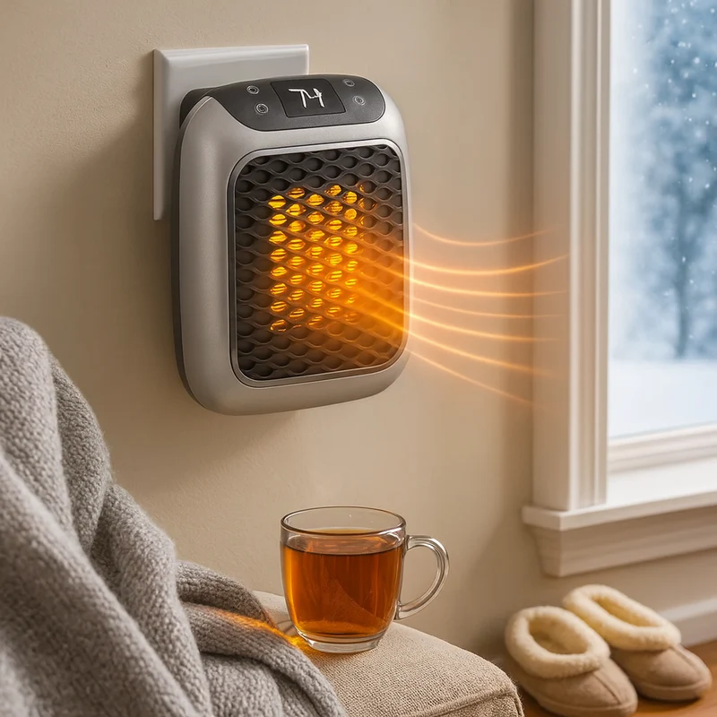Marcherelle™ – Chauffage d’Appoint Électrique Portable & Économique pour Maison