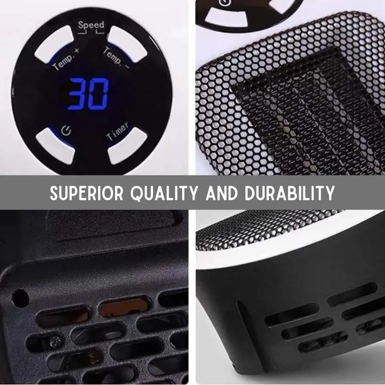 Marcherelle™ – Chauffage d’Appoint Électrique Économique & Portable