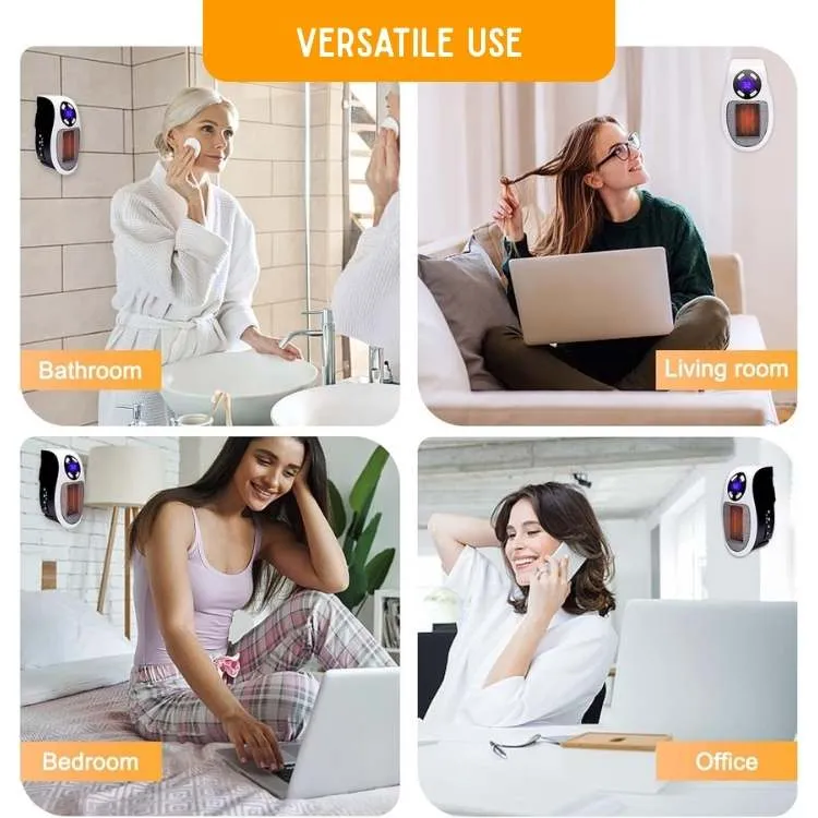 Marcherelle™ – Chauffage d’Appoint Électrique Économique & Portable