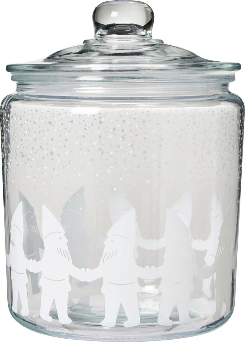 Ib Laursen - Opbevaringsglas Nissedekoration, 4000 Ml - 06021-00