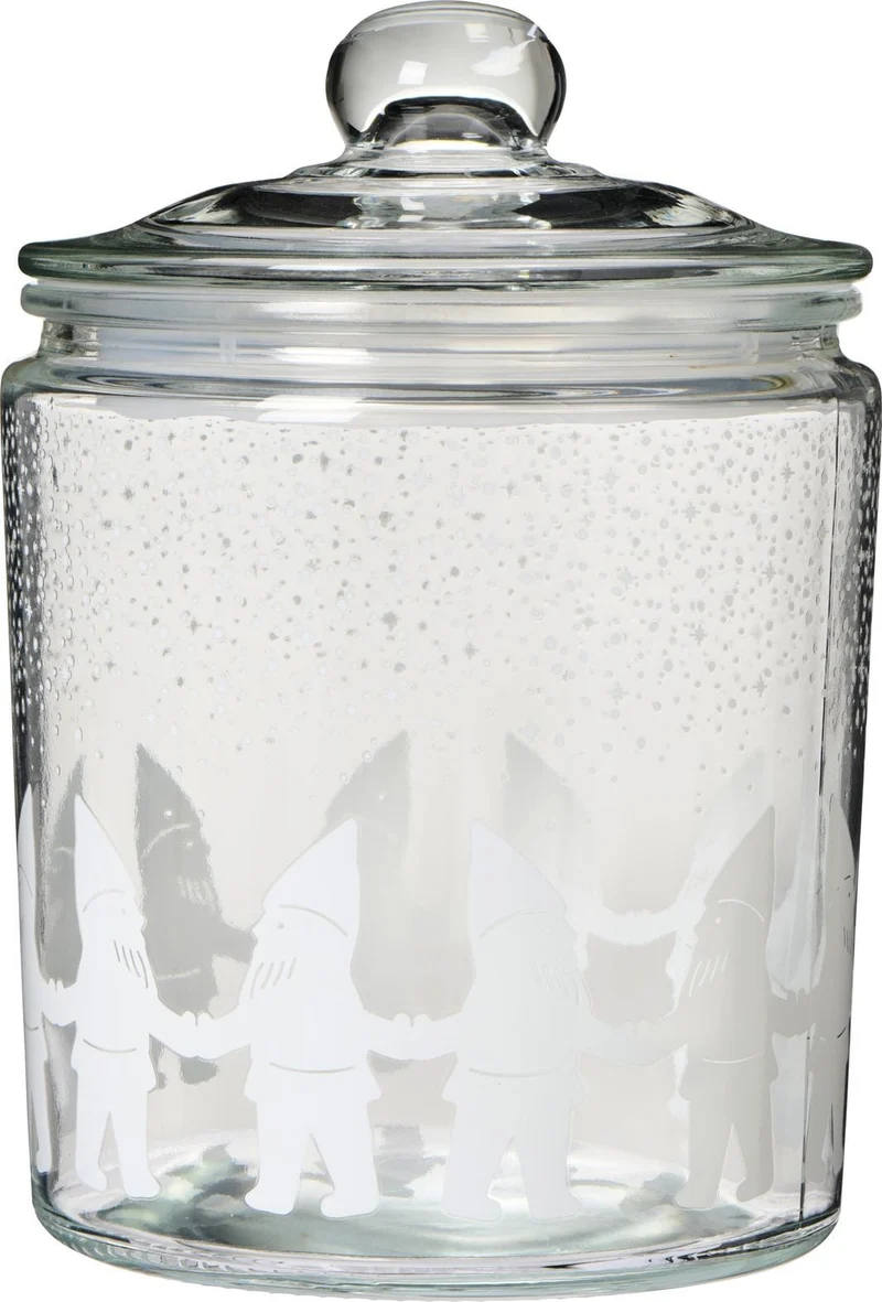 Ib Laursen - Opbevaringsglas Nissedekoration, 1900 Ml - 06020-00