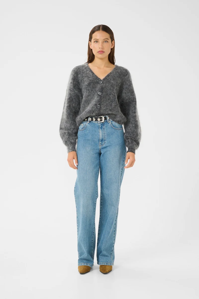 Gestuz - Zolinagz Wide Jeans 10909859 - 101120 - Washed Mid Blue
