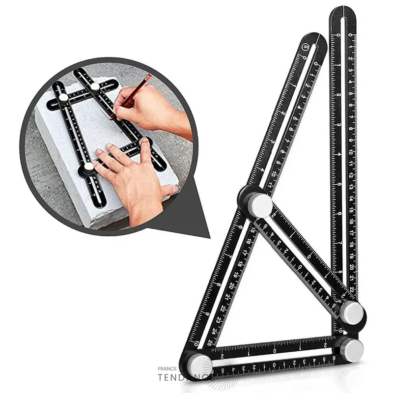 Règle Multi-angle En Aluminium
