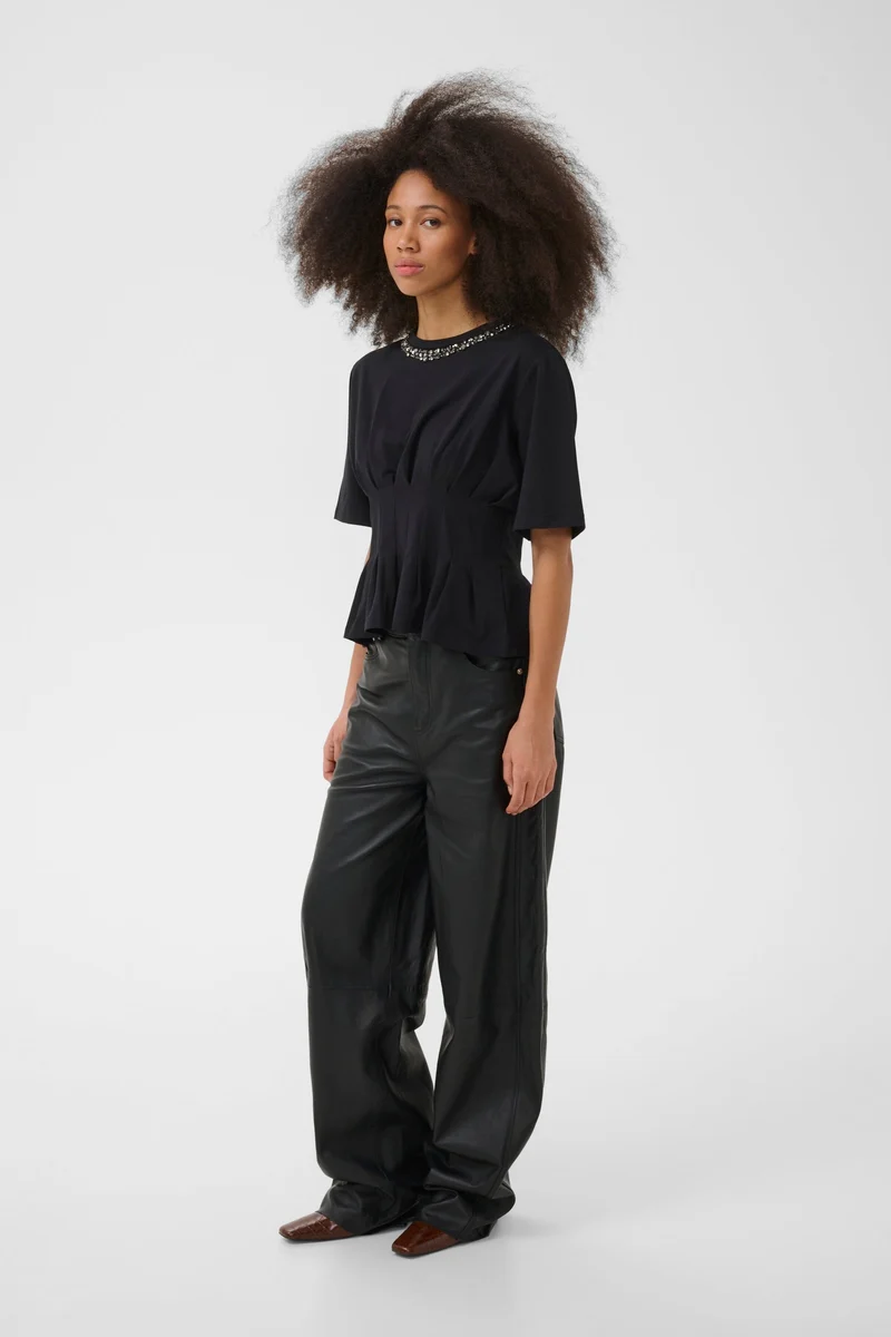 Gestuz - Gzinez Deco Tee 10911653 - 100017 - Black