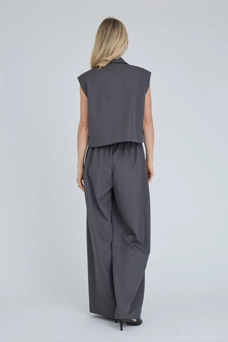 A-View - Jula Waistcoat AV8392 - 990 - Medium Grey Melange