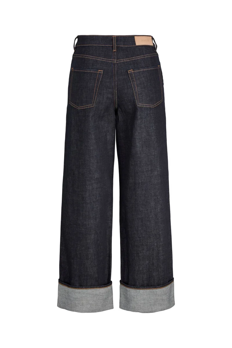 Jjxx - Jxtokyo Vega Wide Fold Up R269 - 4825097 Dark Blue Denim