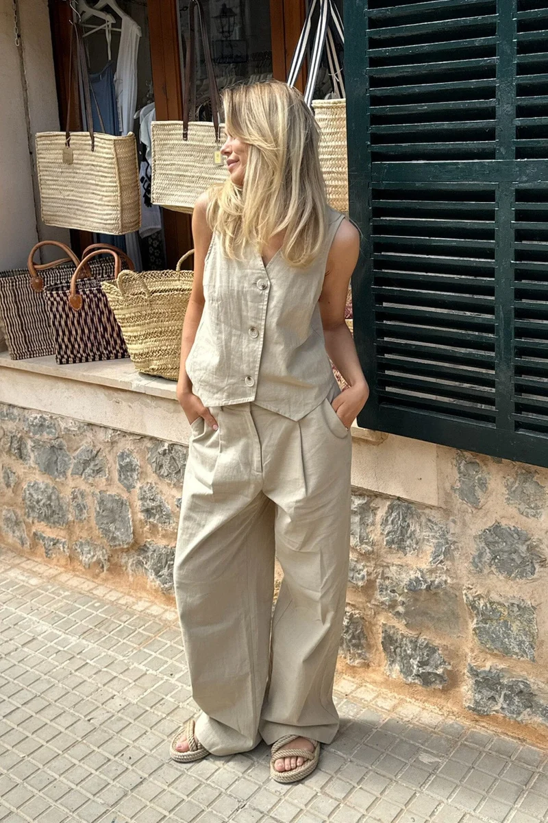 BYIC - Celinaic Vest - sand Sand