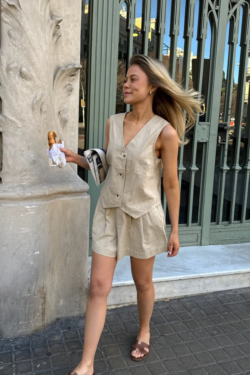 BYIC - Celinaic Vest - sand Sand
