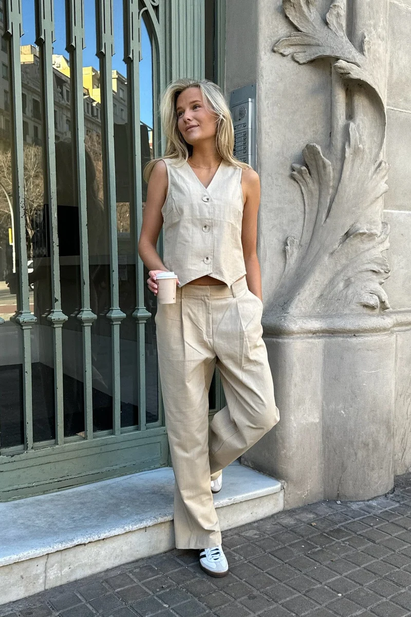 BYIC - Celinaic Vest - sand Sand