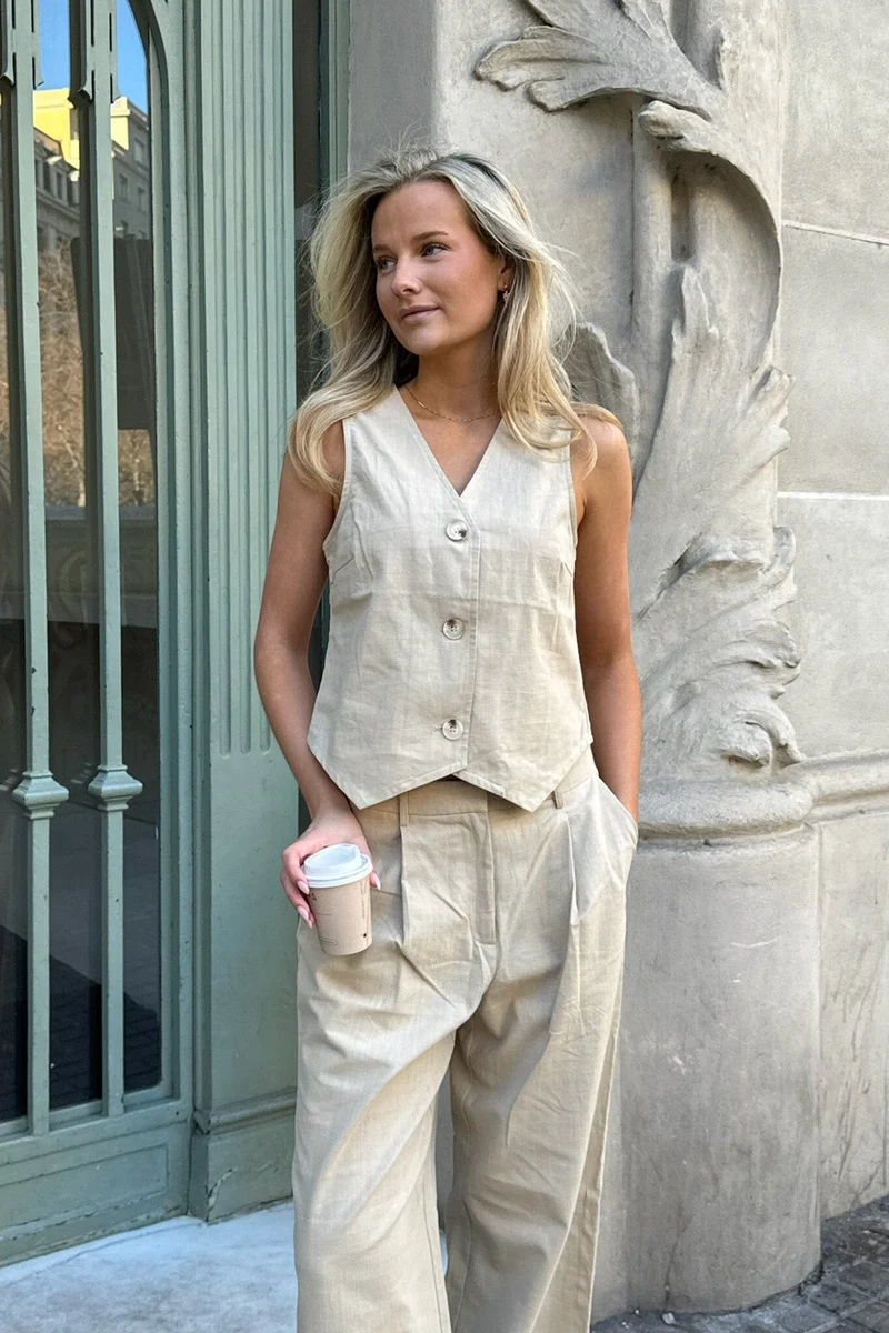 BYIC - Celinaic Vest - sand Sand