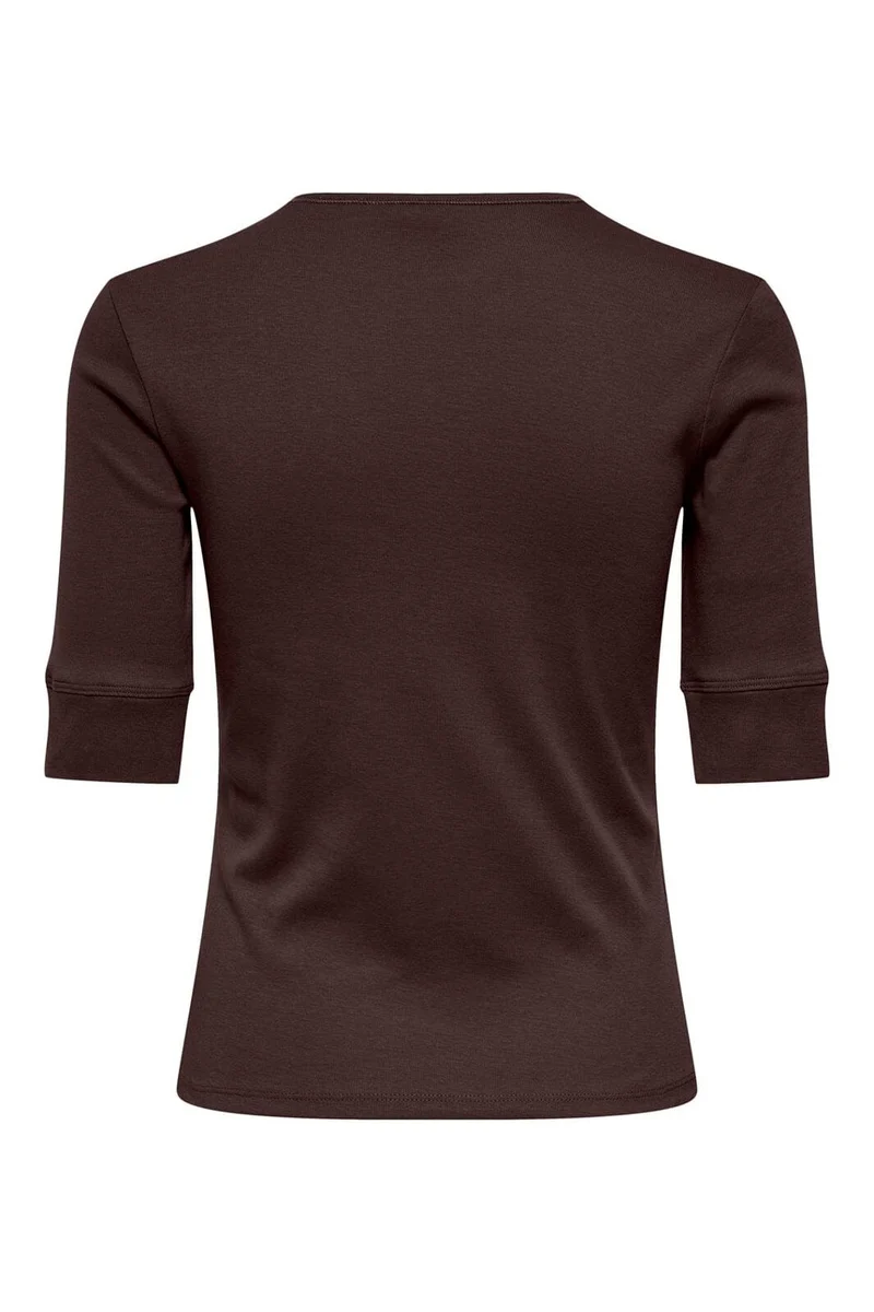 Only - Onlkira 2/4 Top - 5136051 Coffee Bean