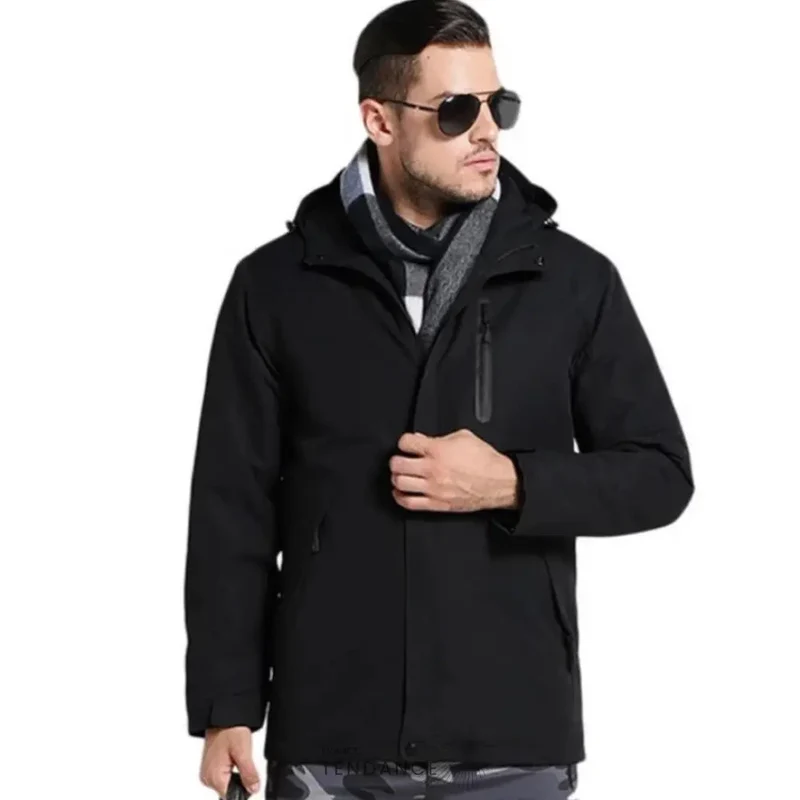 Doudoune Chauffante Unie Avec Manches | Iwarm+™