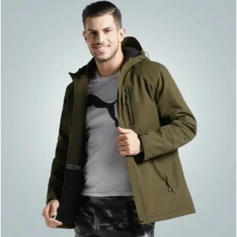 Doudoune Chauffante Unie Avec Manches | Iwarm+™