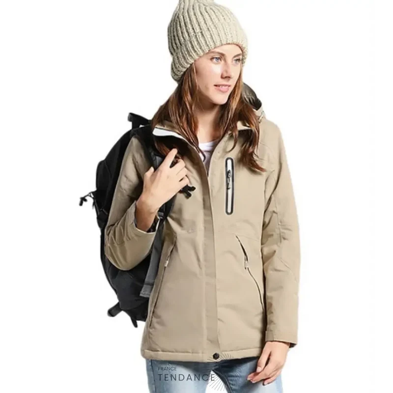 Doudoune Chauffante Unie Avec Manches | Iwarm+™