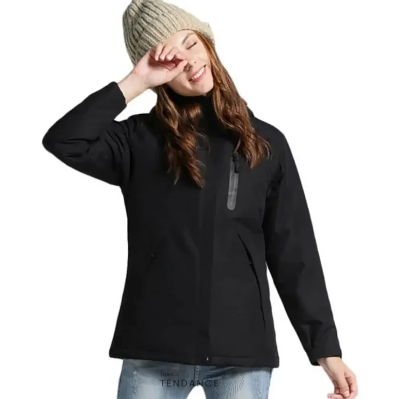 Doudoune Chauffante Unie Avec Manches | Iwarm+™