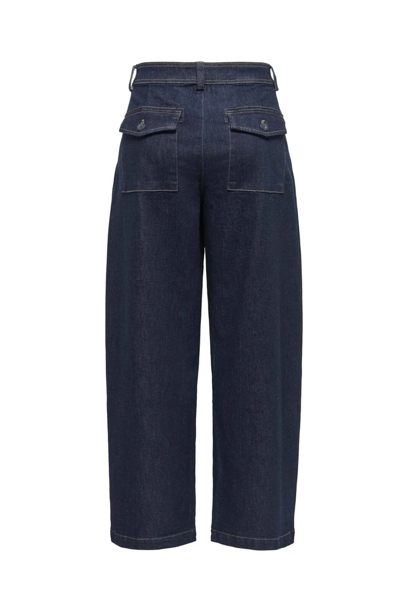 Only - Onlclair Barrel Jeans Gua - 5173045 Dark Blue Denim Rinse