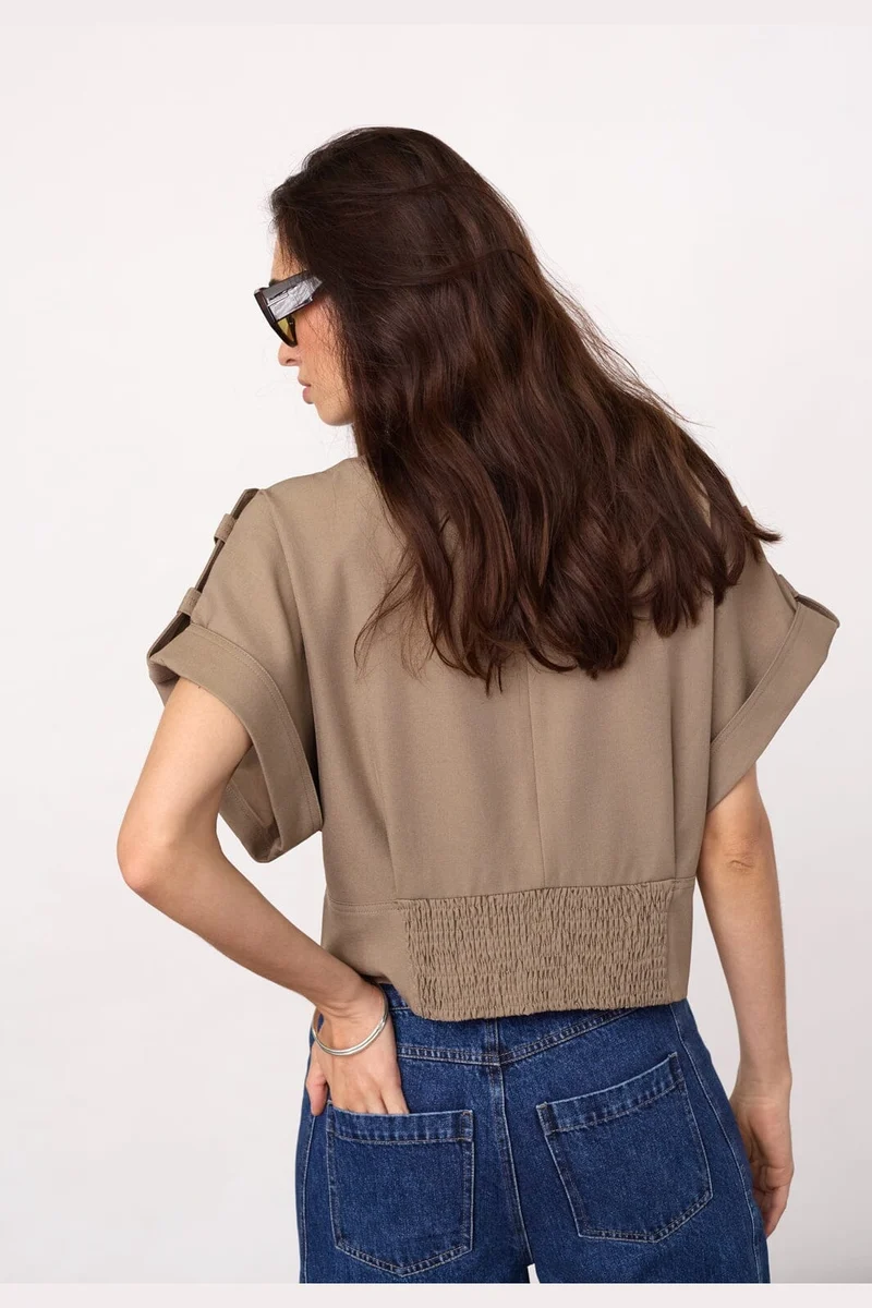 Co´Couture - Lunacc Vest 500385 - 20018 - Taupe