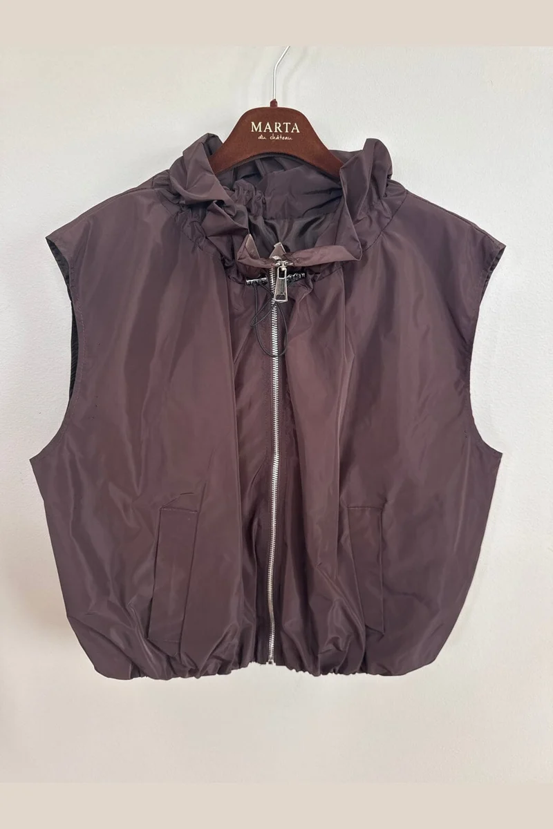 Marta Du Chateau - Mdcanthea Vest 68821 - Moro