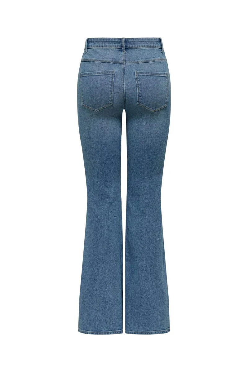 Only - Onllana Retro Flared Box - 4893232 Light Blue Denim