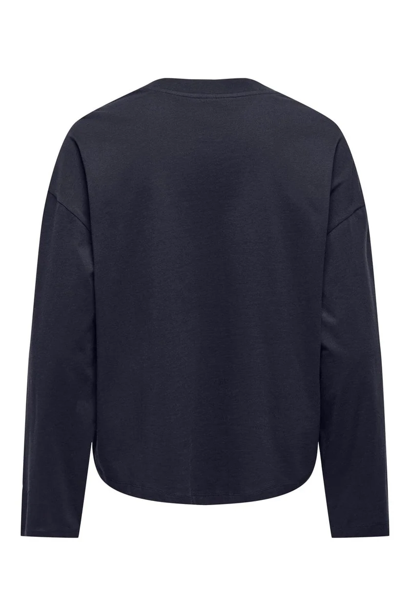 Only - Onlhappy L/S O-Neck Tee - 5121622 Night Sky