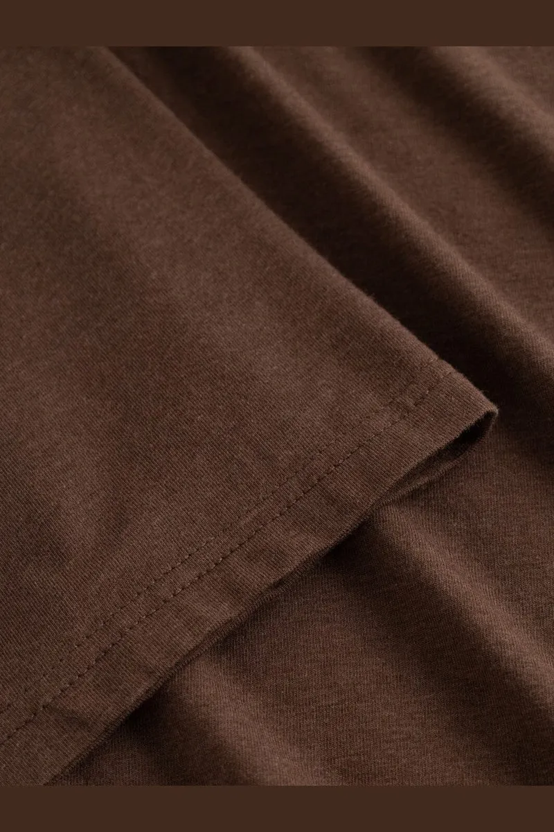 Noella - N-Maple T-Shirt 14500006 - 674 - Chocolate