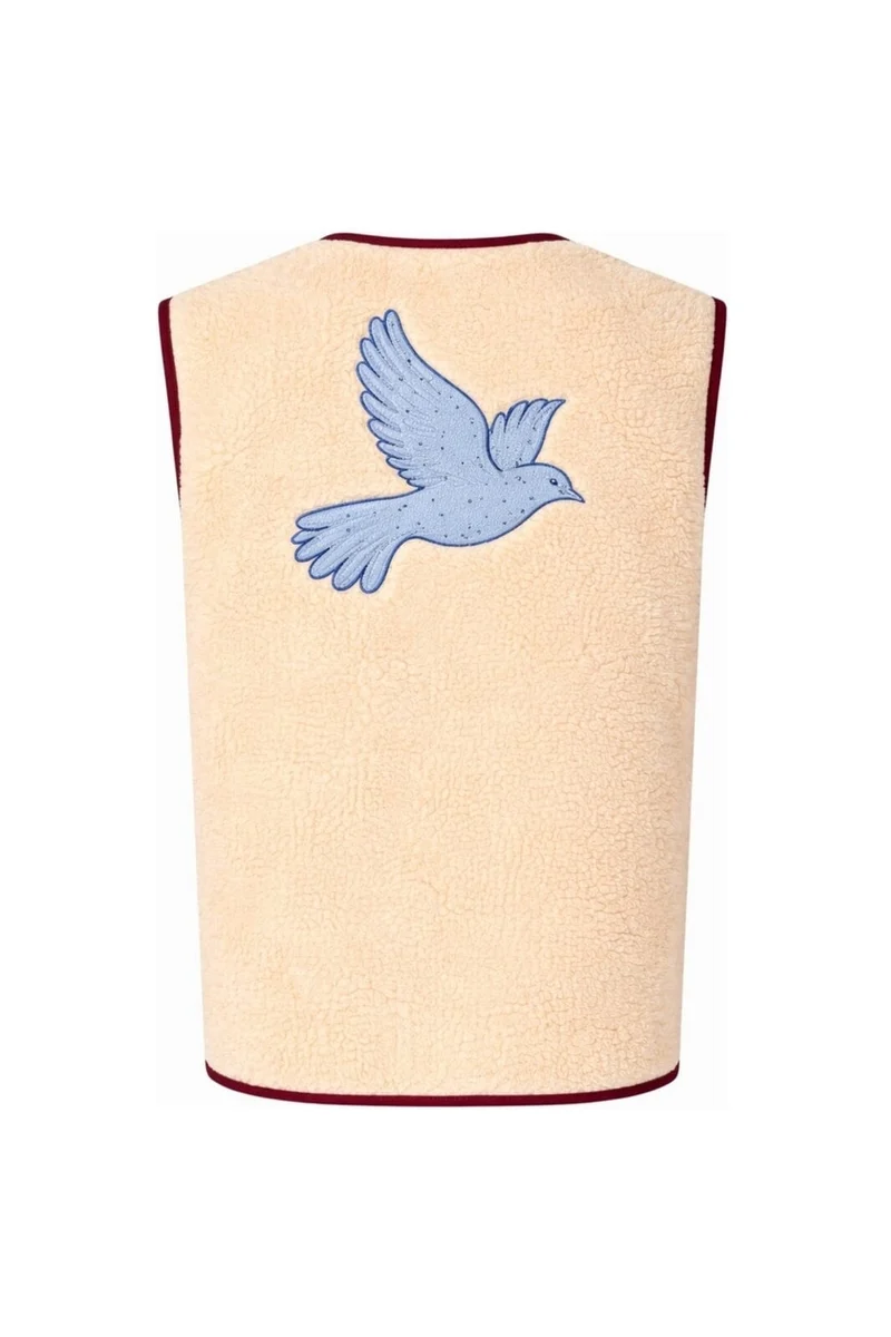 Lollys Laundry - Jacell Vest Sl 26427-1081 - 54 - Rust