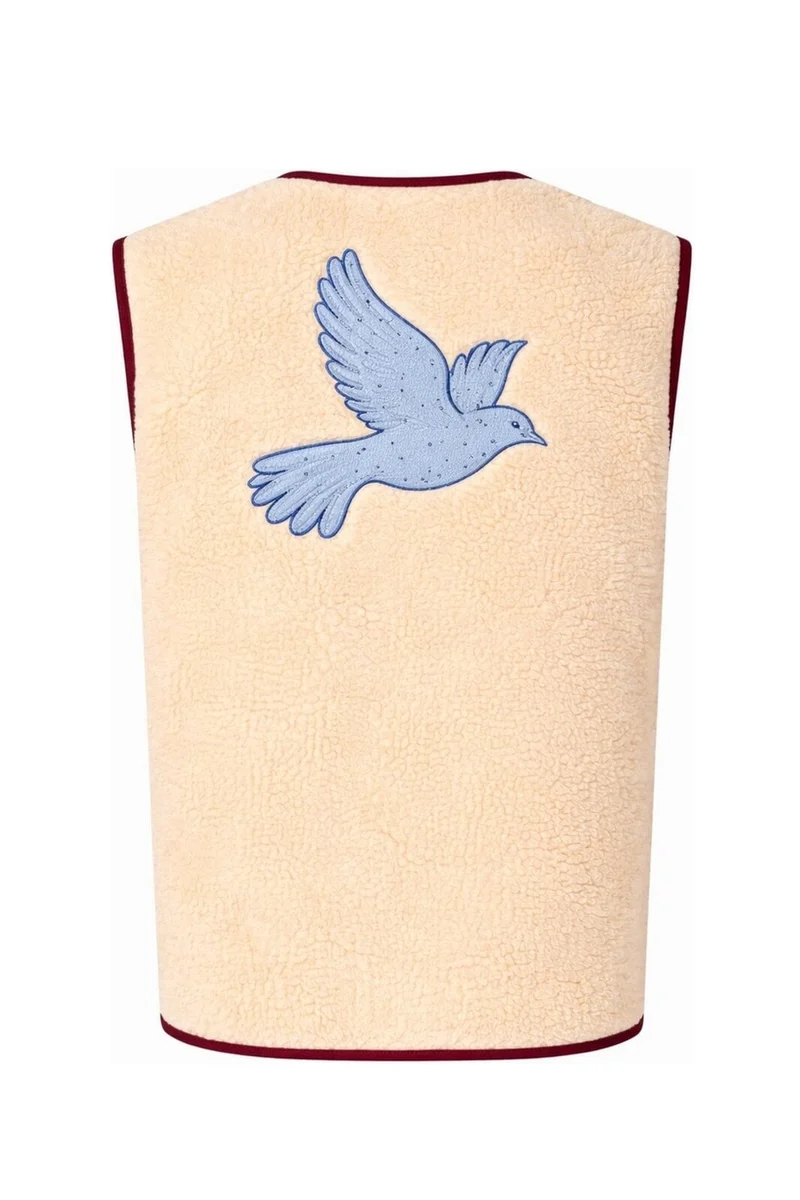Lollys Laundry - Jacell Vest Sl 26427-1081 - 54 - Rust