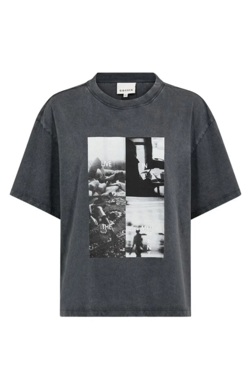Gossia - Maggiego Tee G3074 - Black Washed