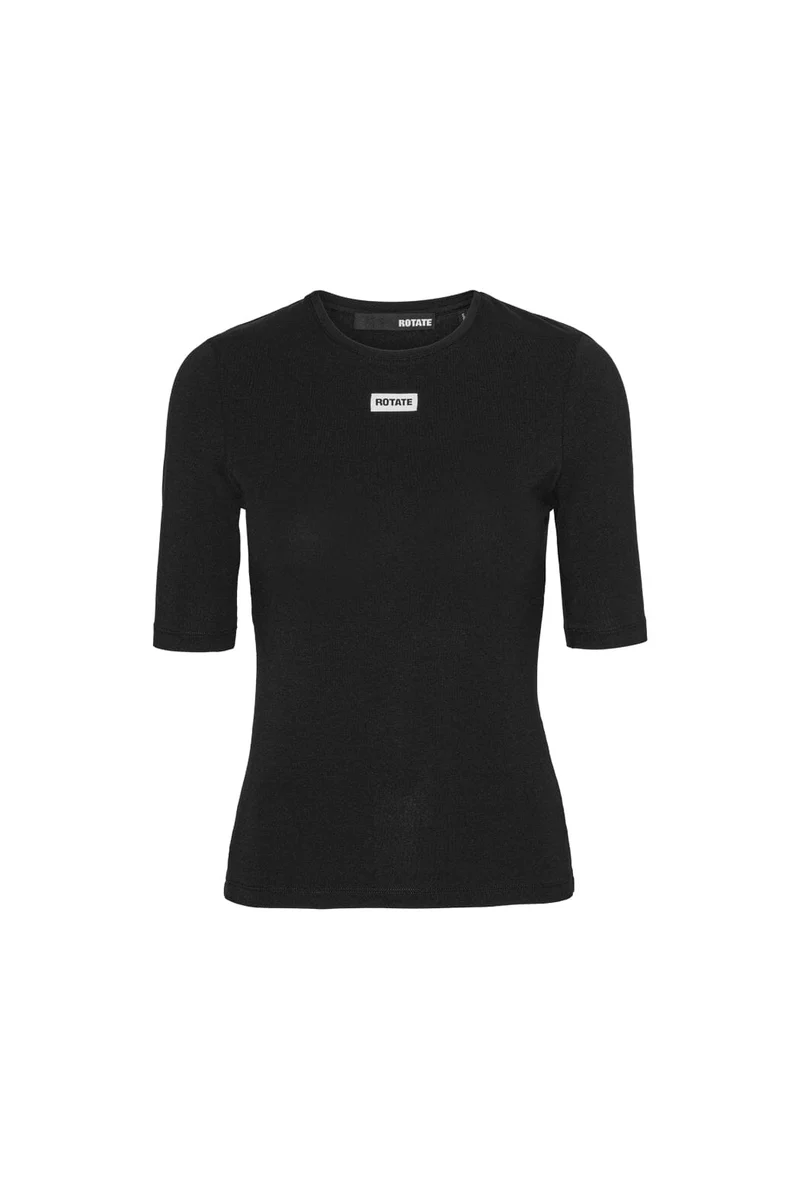 Rotate - Short Sleeve T-shirt 114787100 - 100 Black