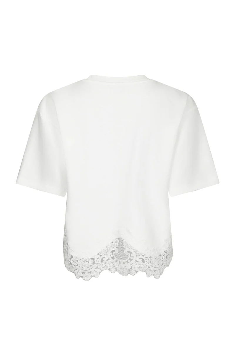 Neo Noir - Iria Lace Tee 170063 - 120 - White