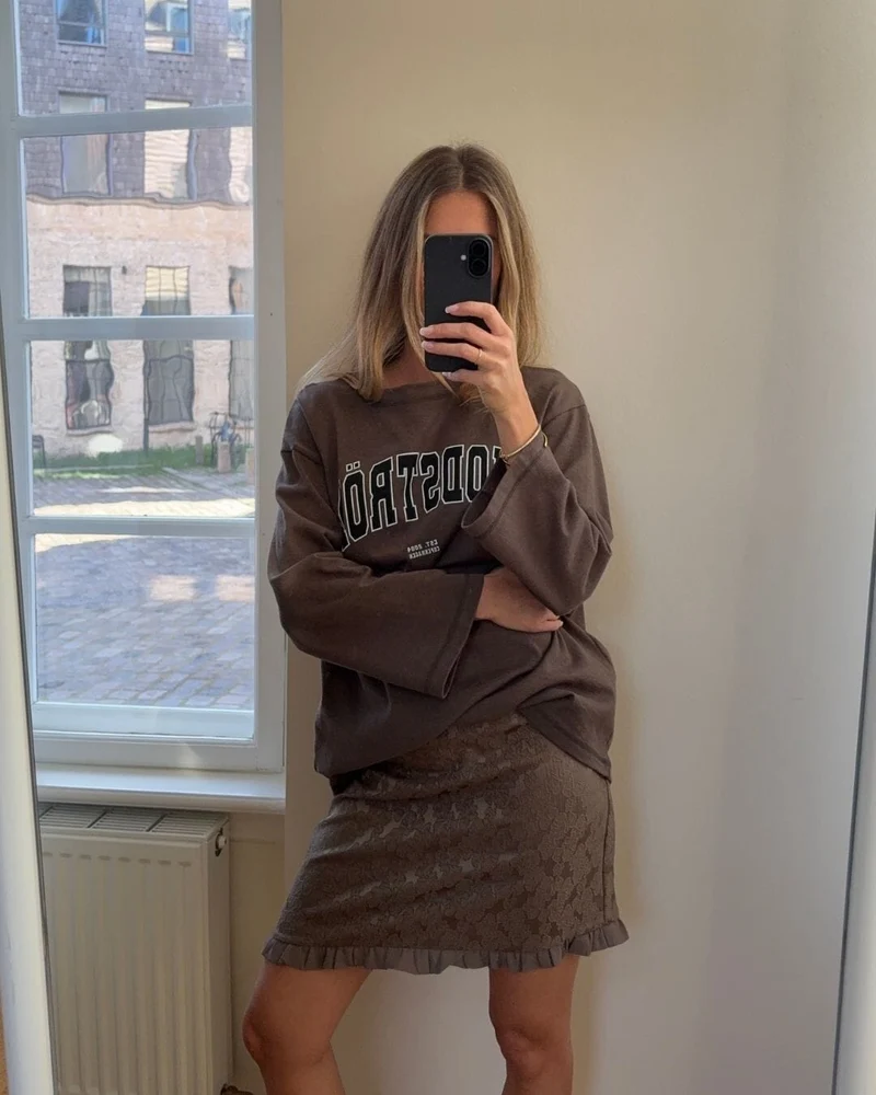 Modström - Bamboomd T-Shirt 59281 - 5584 - Chocolate Chip