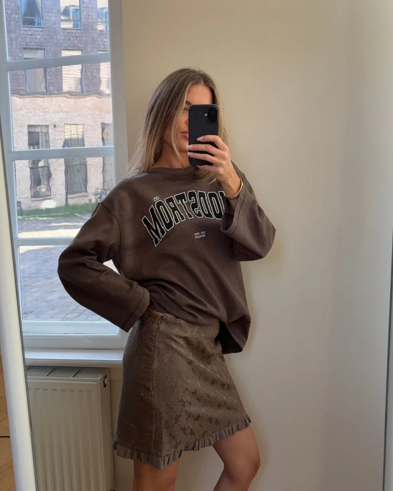 Modström - Bamboomd T-Shirt 59281 - 5584 - Chocolate Chip