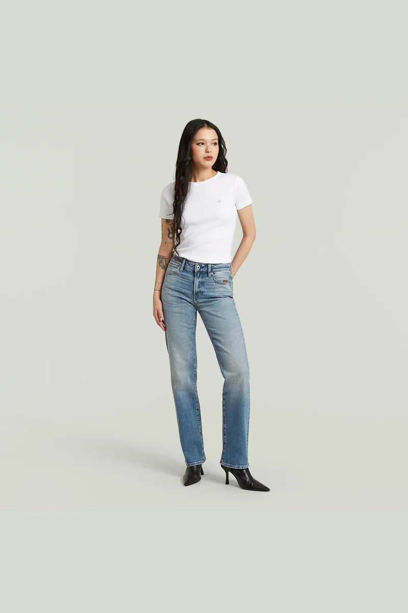 G-Star - G-Straight Wmn D26163-E205-H914 - Faded Blue Halite