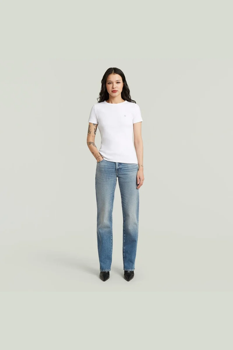 G-Star - G-Straight Wmn D26163-E205-H914 - Faded Blue Halite