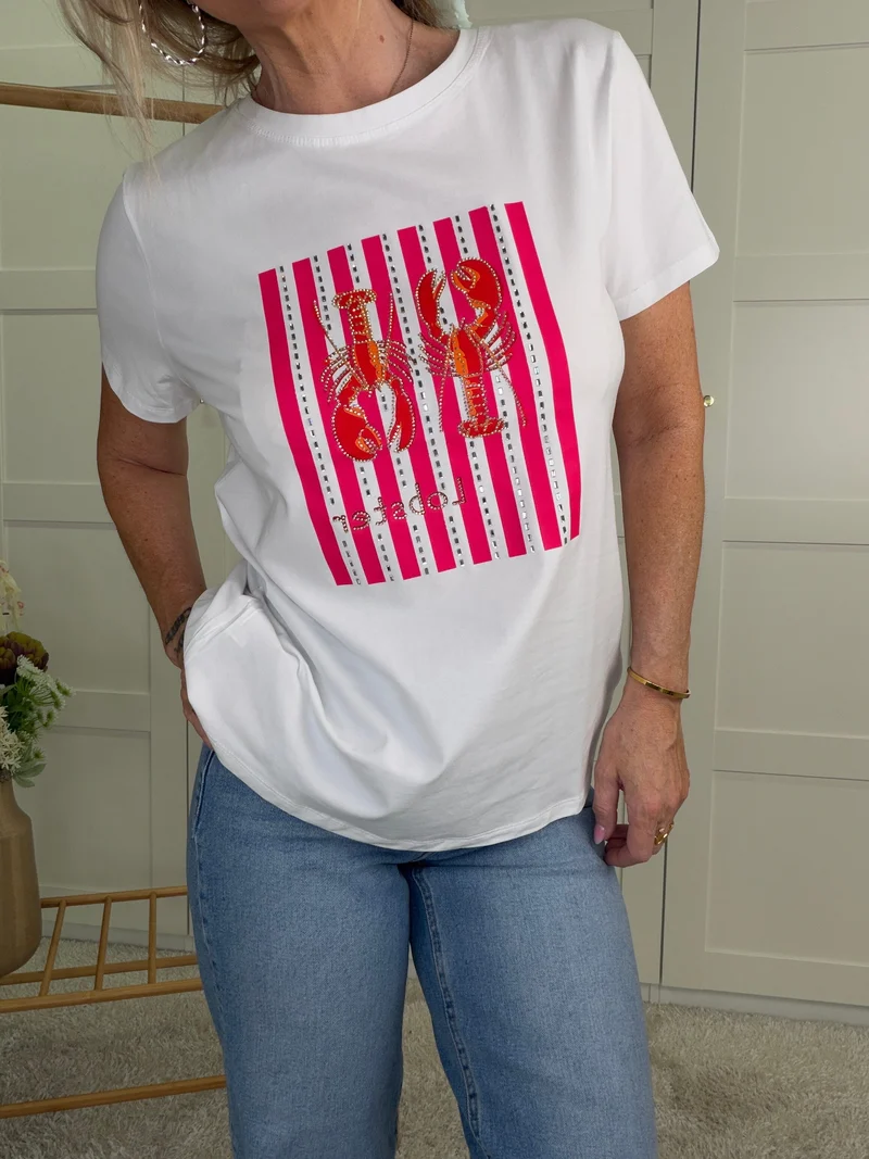 A-bee - Anouk T-shirt - White