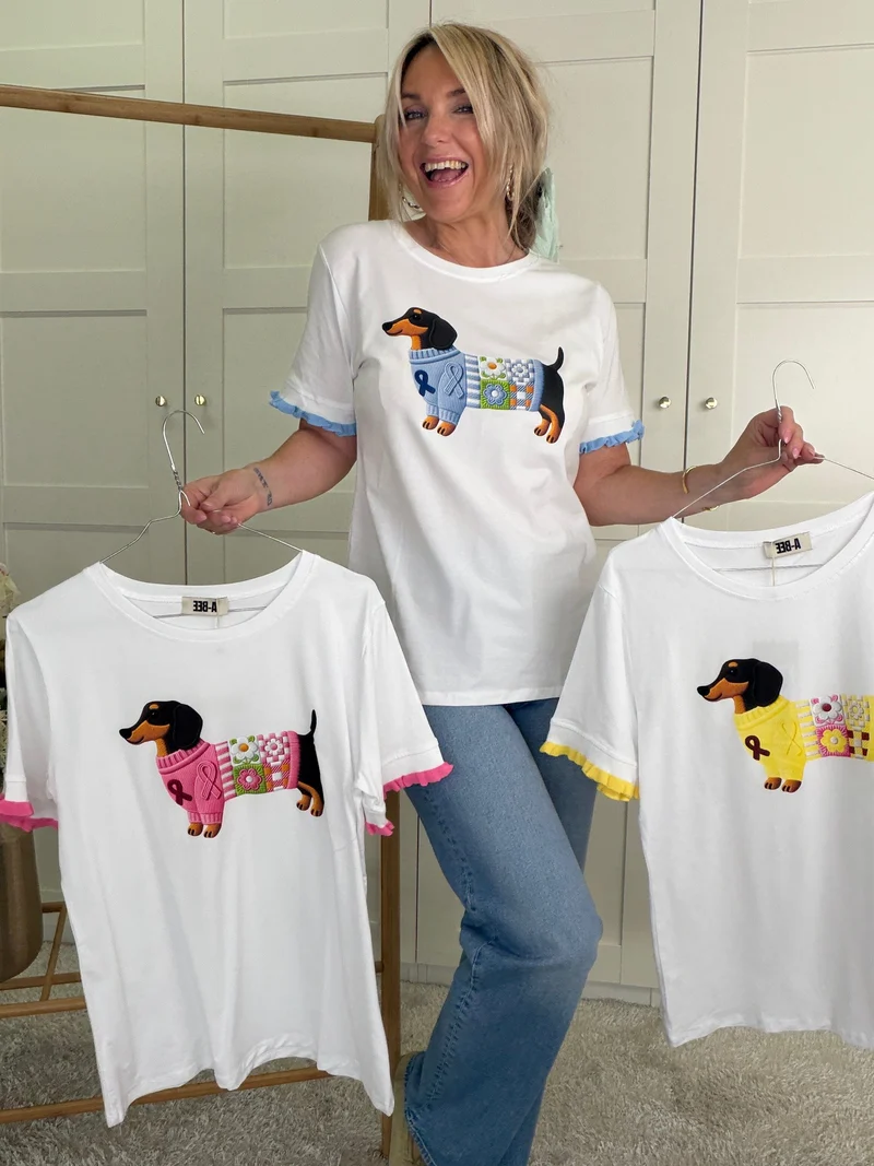 A-bee - T-shirt - Blue