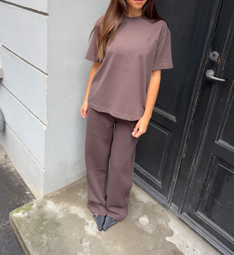 Modström - Takodamd T-Shirt 58126 - 5508 - Seal Brown