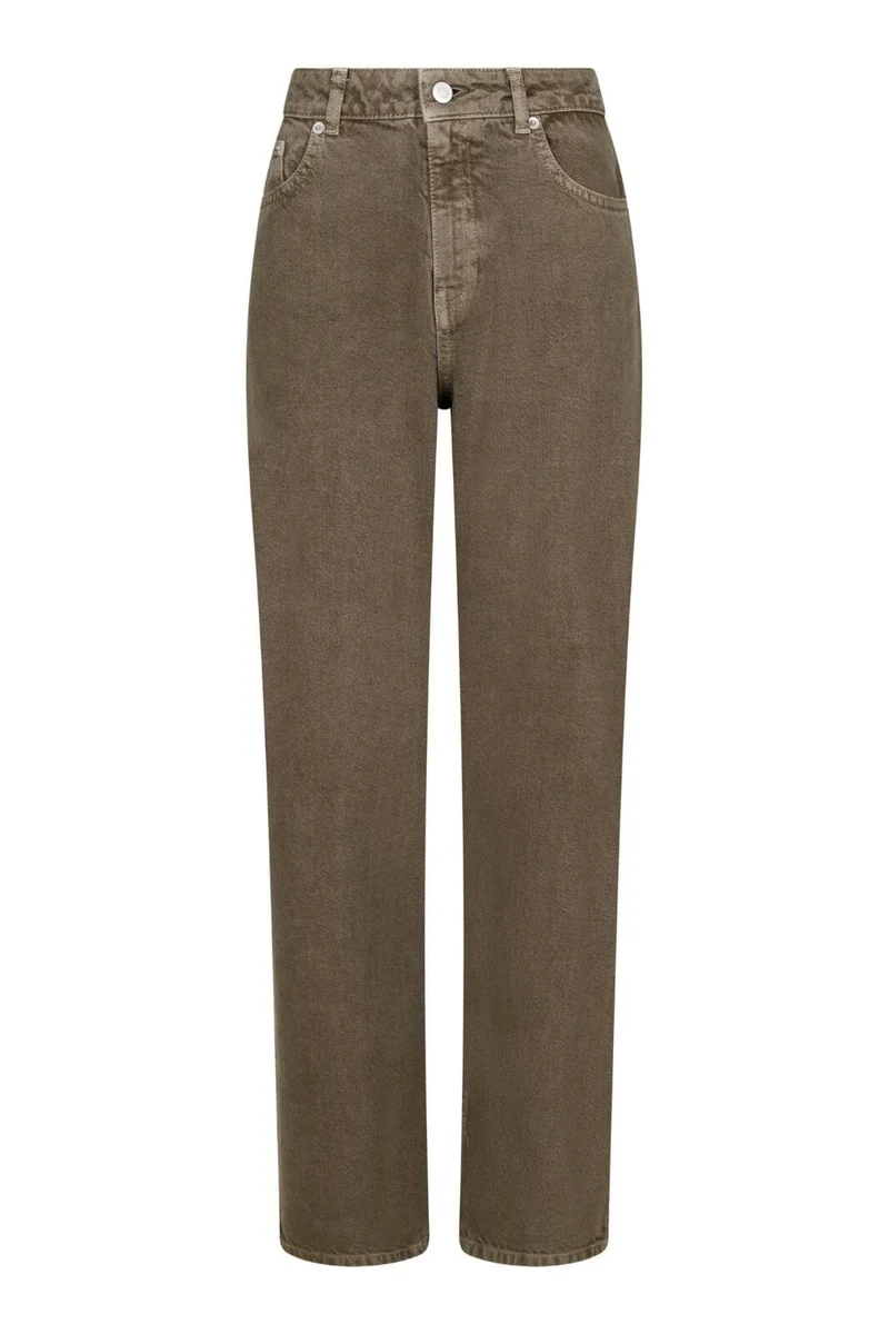 Neo Noir - Simona D Pants - Dusty Brown
