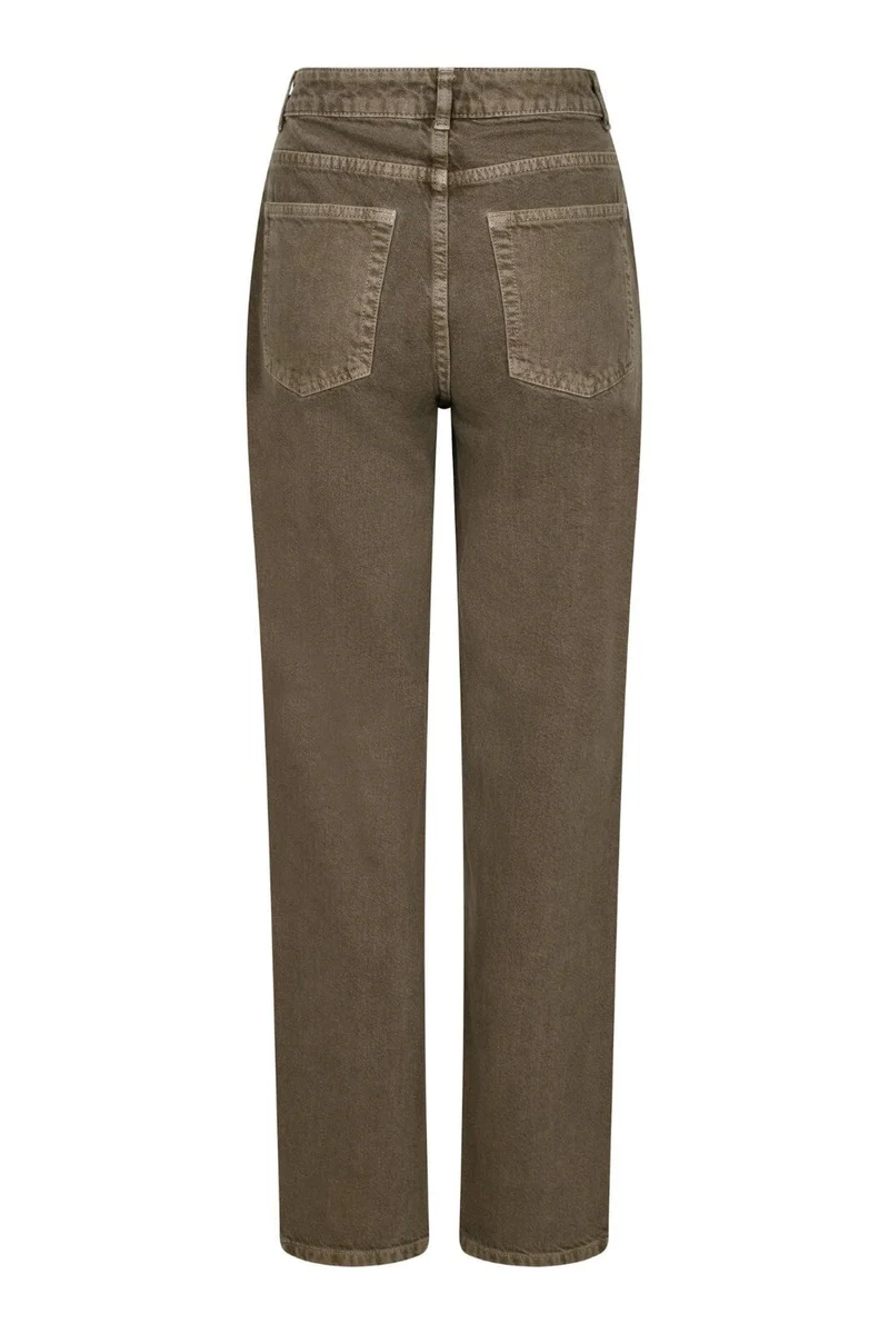 Neo Noir - Simona D Pants - Dusty Brown