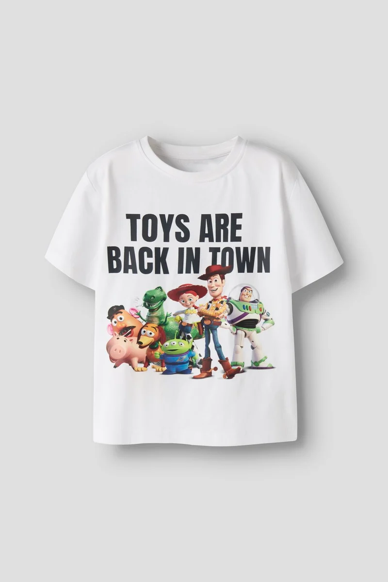 Name It - Nmmjengo Toystory Ss Nreg Top Wdi - 5044397 Bright White