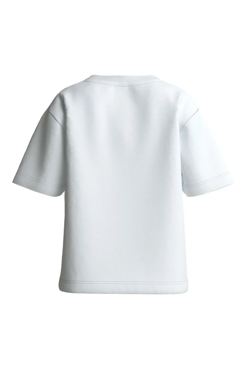 Name It - Nmfvotea Ss Nreg Top - 5088893 Bright White Ballerina Mouse