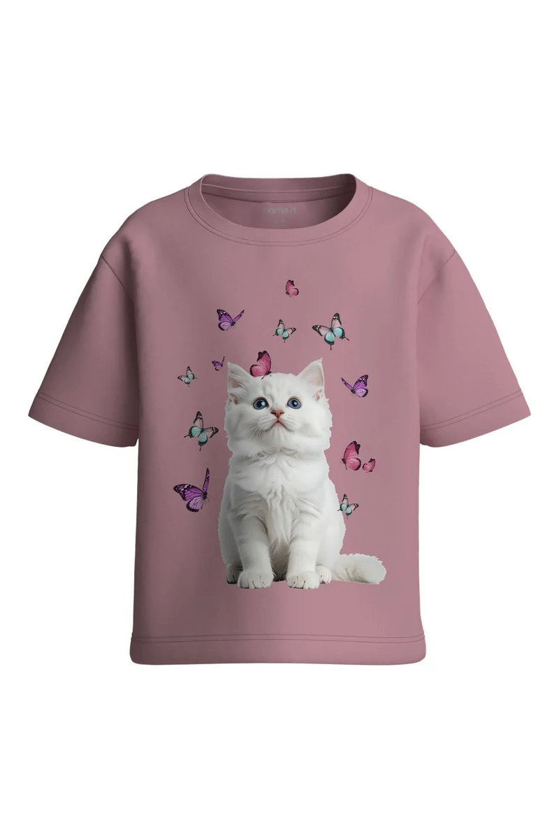 Name It - Nmfvotea Ss Nreg Top - 5114468 Green Milieu Lilas