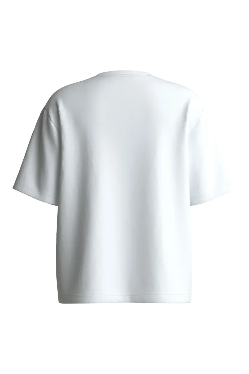 Name It - Nkfvotea Ss Nreg Top - 5088656 Bright White Flower Leopard