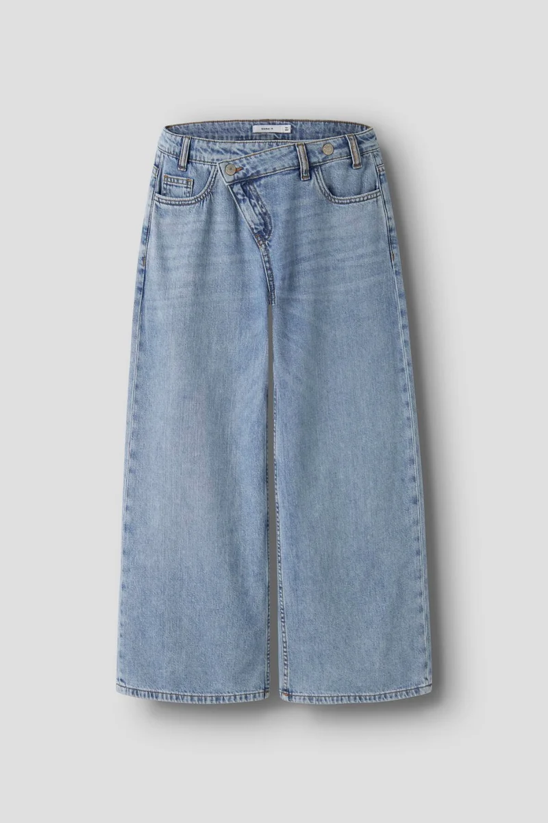 Name It - Nkfbella X-Wide Closure Jeans 8181-Be - 5019888 Medium Blue Denim