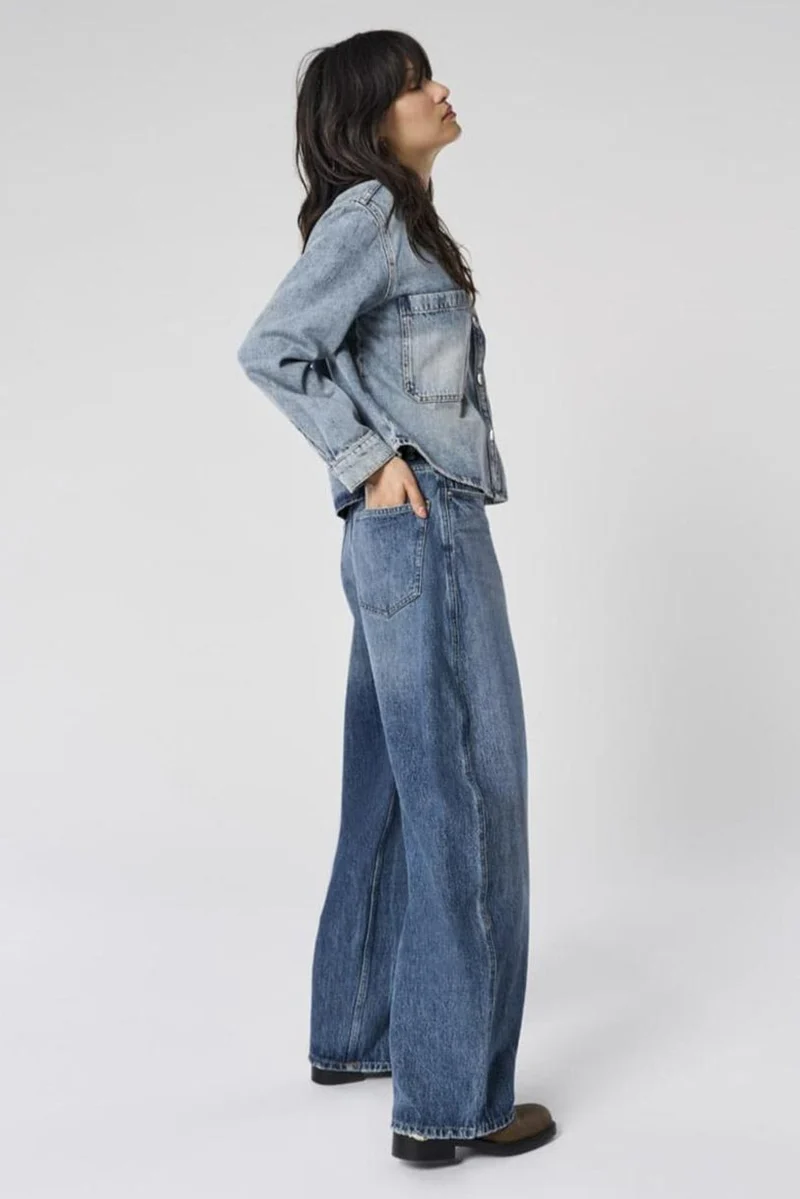Only - Onltaylor Barrel Db Tai466 - 4802478 Dark Blue Denim