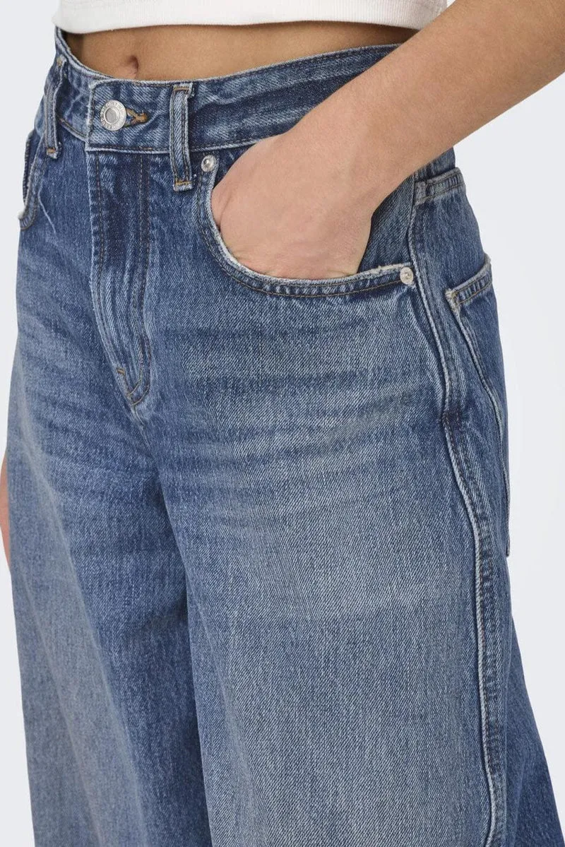 Only - Onltaylor Barrel Db Tai466 - 4802478 Dark Blue Denim