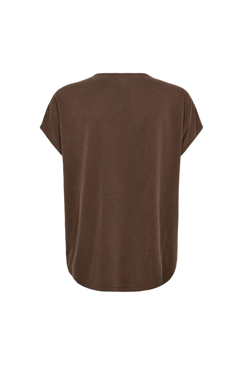 Liberte - Nuni Vneck Tshirt 22409 - Brown