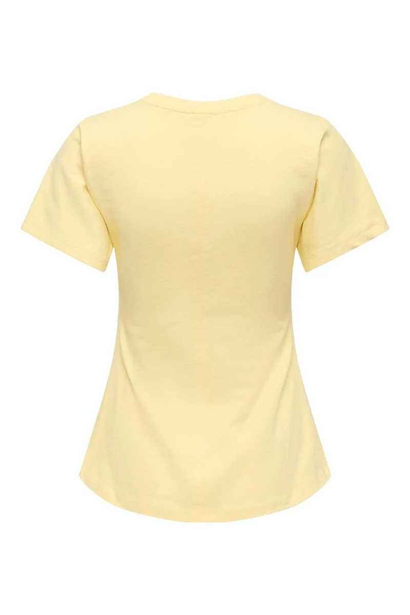 Only - Onlmarie S/S Ruching Top - 4994026 Sunlight