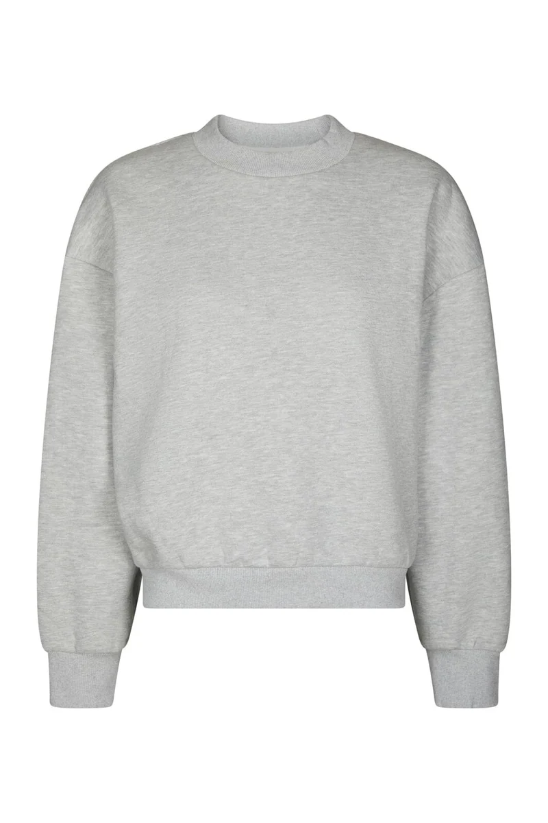Neo Noir - Yuna Sweatshirt 169159 - 103 - Light Grey Melange